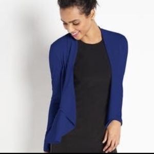 ISO Of Mercer Amsterdam Cardigan, size M or L - Blue